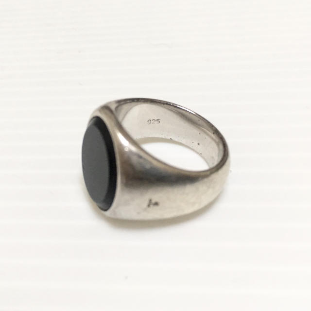 Ron Herman(ロンハーマン)のTOM WOOD トムウッド  OVAL ONYX RING リング 約8号  レディースのアクセサリー(リング(指輪))の商品写真