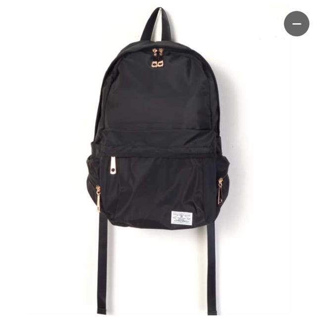 黒リュックサック レディースのバッグ(リュック/バックパック)の商品写真