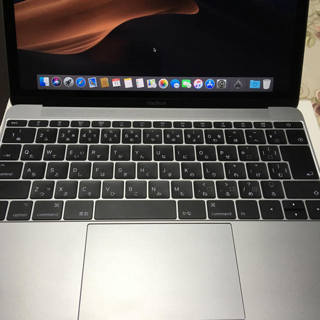 Mac (Apple)(マック)のMacBook 12inch 2017 i7/16GB/256GB 保証付 良品 スマホ/家電/カメラのPC/タブレット(ノートPC)の商品写真