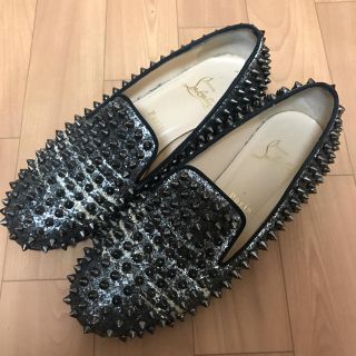 クリスチャンルブタン(Christian Louboutin)のルブタン スタッズ シューズ(ローファー/革靴)