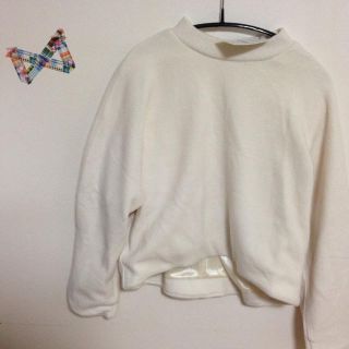 ダブルクローゼット(w closet)のハイネックトップス(カットソー(長袖/七分))