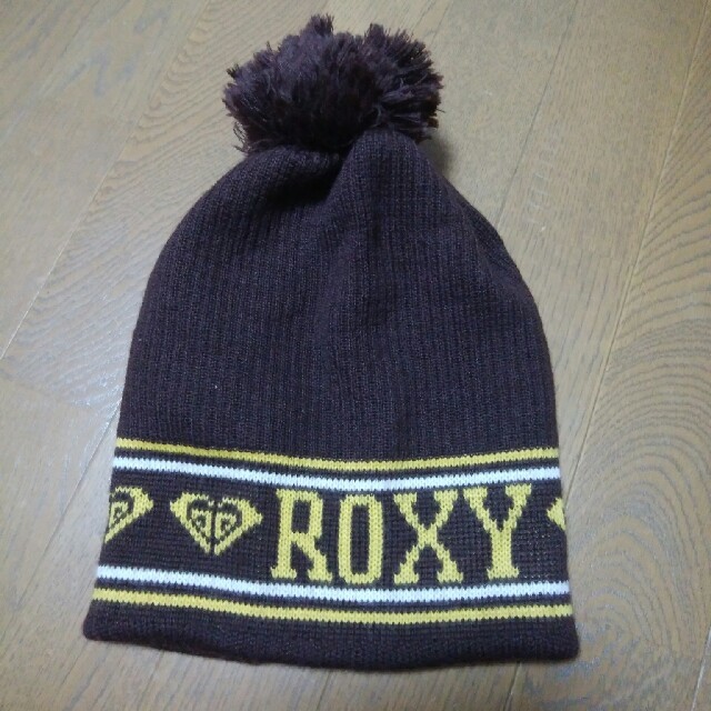 Roxy(ロキシー)のちょこぱん様　専用　ロキシー　ニット帽 レディースの帽子(ニット帽/ビーニー)の商品写真