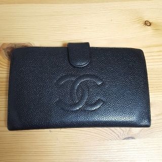 シャネル(CHANEL)のCHANEL　キャビアスキン　長財布(財布)