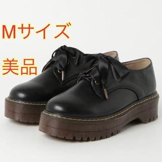 ダブルクローゼット(w closet)の厚底レースアップシューズ(ローファー/革靴)