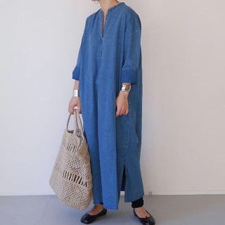 ロンハーマン(Ron Herman)のゆう様専用 argue denim caftan dress (ロングワンピース/マキシワンピース)