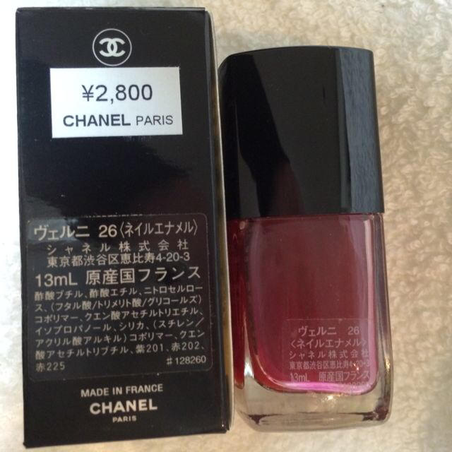 CHANEL(シャネル)のシャネル ネイルカラー 26 JELLY コスメ/美容のネイル(その他)の商品写真