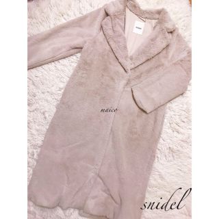 スナイデル(SNIDEL)のsnidel☆フェイクファーコート(毛皮/ファーコート)