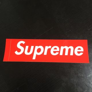 シュプリーム(Supreme)のsupremeステッカー 1枚(ステッカー)