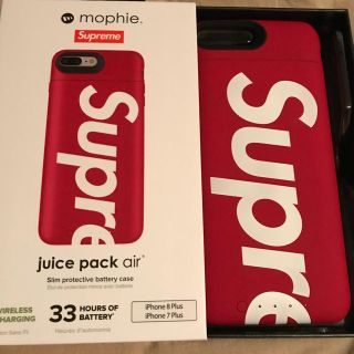 シュプリーム(Supreme)のsupreme iPhone plus juice pack(iPhoneケース)