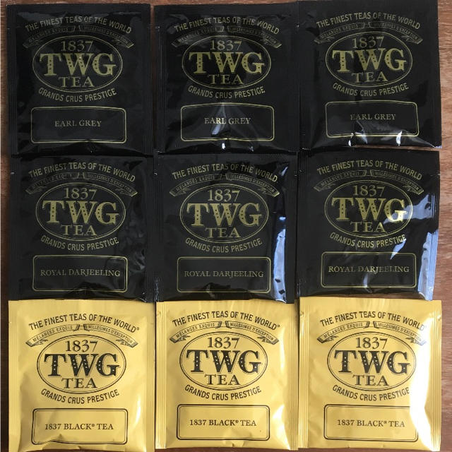 1837 TWG  人気3点セット  9袋 食品/飲料/酒の飲料(茶)の商品写真