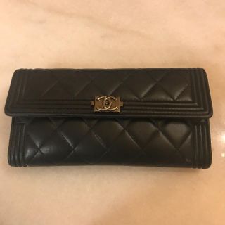 シャネル(CHANEL)のCHANEL ボーイシャネル長財布(財布)