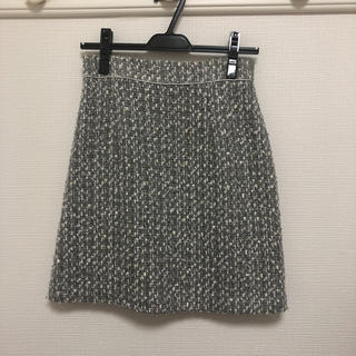 プロポーションボディドレッシング(PROPORTION BODY DRESSING)のラメツイードグレースカート(ひざ丈スカート)