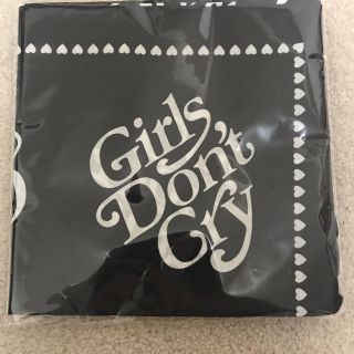 アンダーカバー(UNDERCOVER)のGirls don’t cry バンダナ 新品(バンダナ/スカーフ)