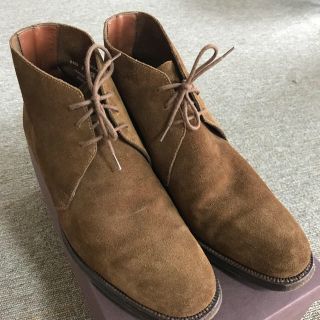 クロケットアンドジョーンズ(Crockett&Jones)のCROCKETT&JONES スエードチャッカブーツ(ドレス/ビジネス)