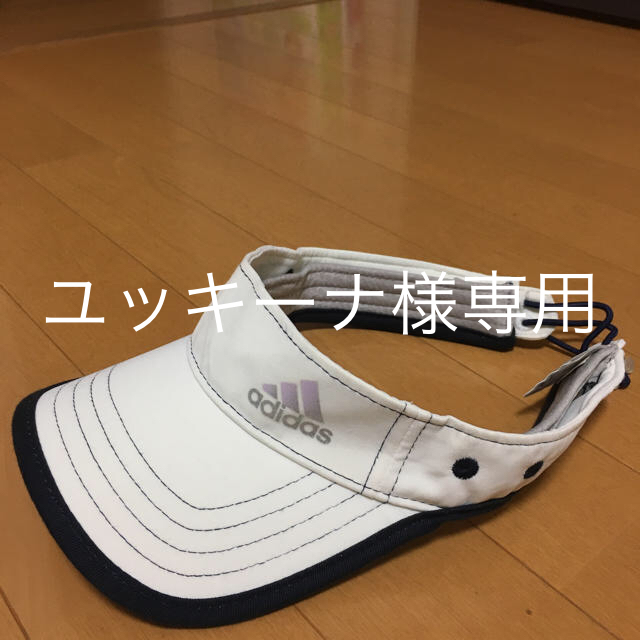 adidas(アディダス)のアディダス サンバイザー レディースの帽子(その他)の商品写真