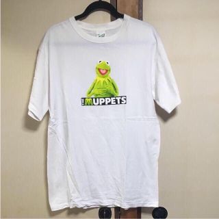 エクストララージ(XLARGE)の★ XLARGE Tシャツ XL カーミット ディズニー 白 コラボ(Tシャツ/カットソー(半袖/袖なし))