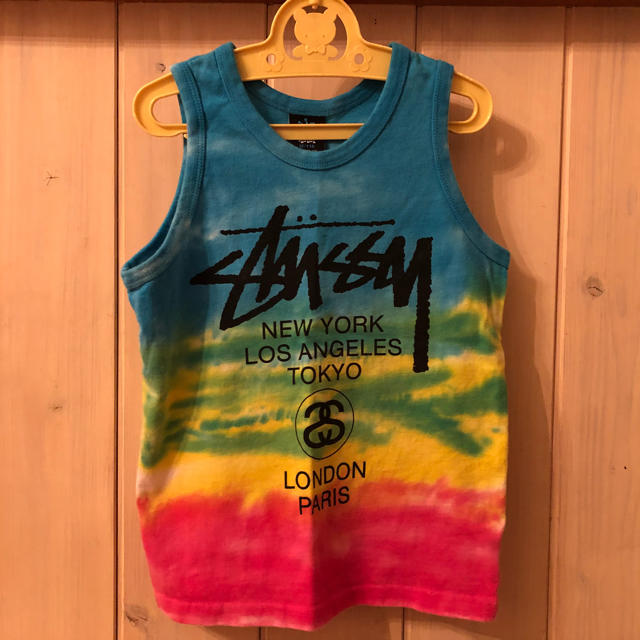 STUSSY(ステューシー)のSTUSSY タンクトップ キッズ/ベビー/マタニティのキッズ服男の子用(90cm~)(Tシャツ/カットソー)の商品写真