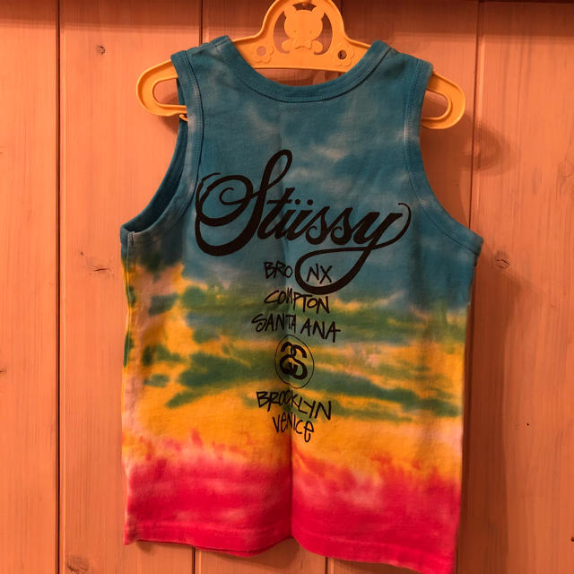 STUSSY(ステューシー)のSTUSSY タンクトップ キッズ/ベビー/マタニティのキッズ服男の子用(90cm~)(Tシャツ/カットソー)の商品写真