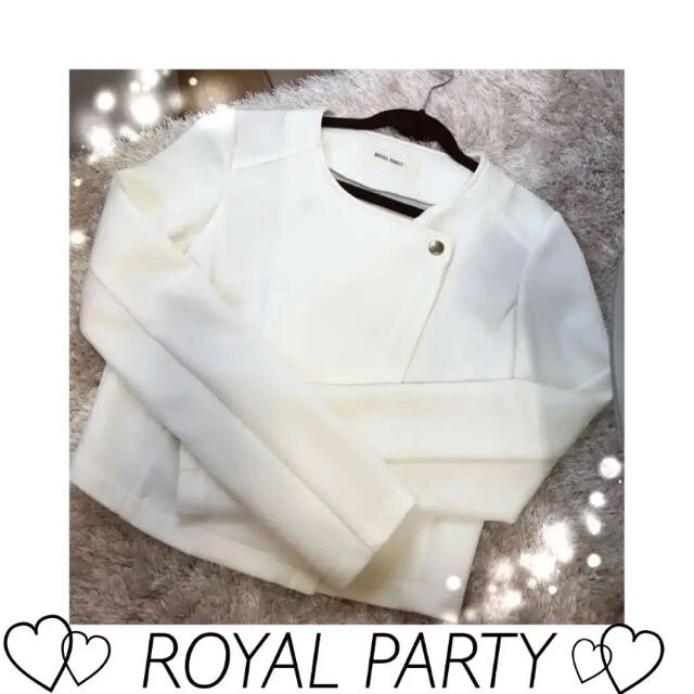 ROYAL PARTY(ロイヤルパーティー)のROYAL PARTY ライダースジャケット レディースのジャケット/アウター(ライダースジャケット)の商品写真