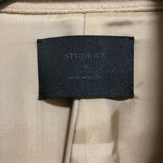 STUDIOUS(ステュディオス)のSTUDIOUS ストゥディオス Pコート レディースのジャケット/アウター(ロングコート)の商品写真