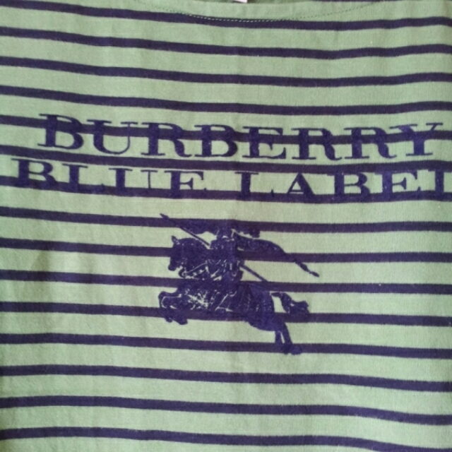 BURBERRY(バーバリー)のバーバリーブルーレーベル◎ボーダー レディースのトップス(Tシャツ(長袖/七分))の商品写真