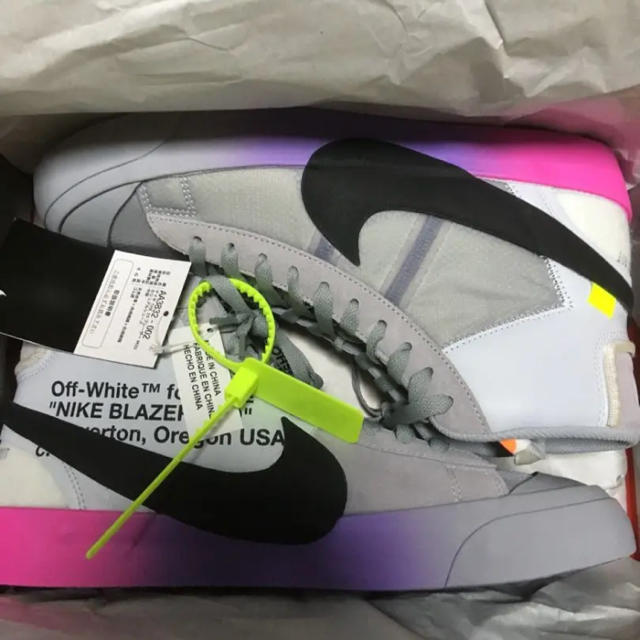 OFF-WHITE(オフホワイト)のNIKE × OFF-WHITE THE 10 BLAZER  メンズの靴/シューズ(スニーカー)の商品写真