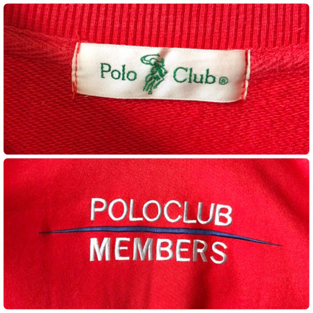 Polo Club(ポロクラブ)の【Mimi様専用】 POLOポロ ポロクラブ デカロゴ スウェット トレーナー メンズのトップス(スウェット)の商品写真