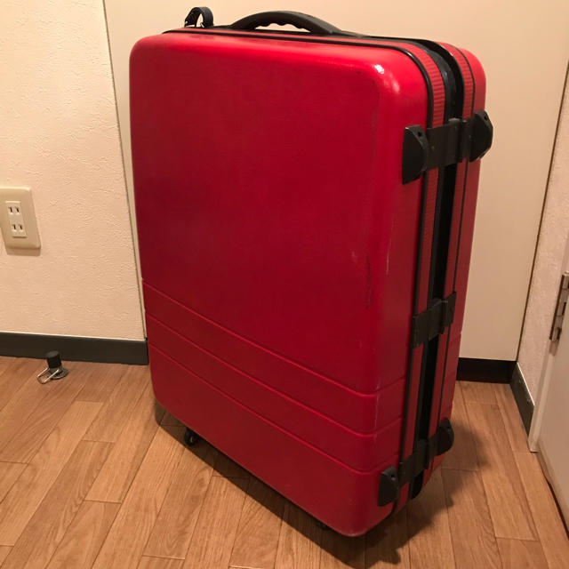 スーツケース 赤の通販 by ヒカル's shop｜ラクマ