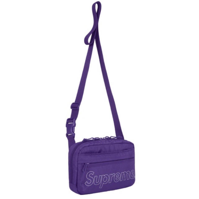 18FW Supreme Shoulder Bag Purple 紫 パープル 2