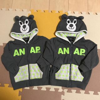 アナップキッズ(ANAP Kids)の☆ANAP WAY くまさんパーカー☆(ジャケット/上着)