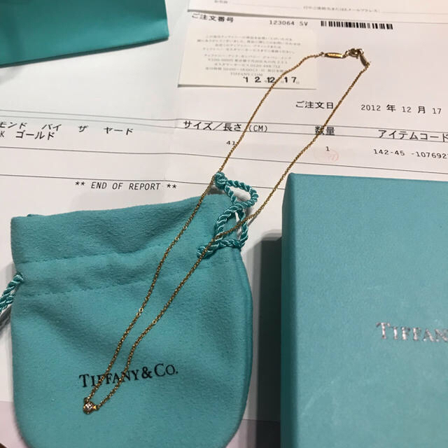 Tiffany & Co. - Tiffany バイザヤード ダイヤモンドネックレスの通販 by とまと's shop｜ティファニーならラクマ