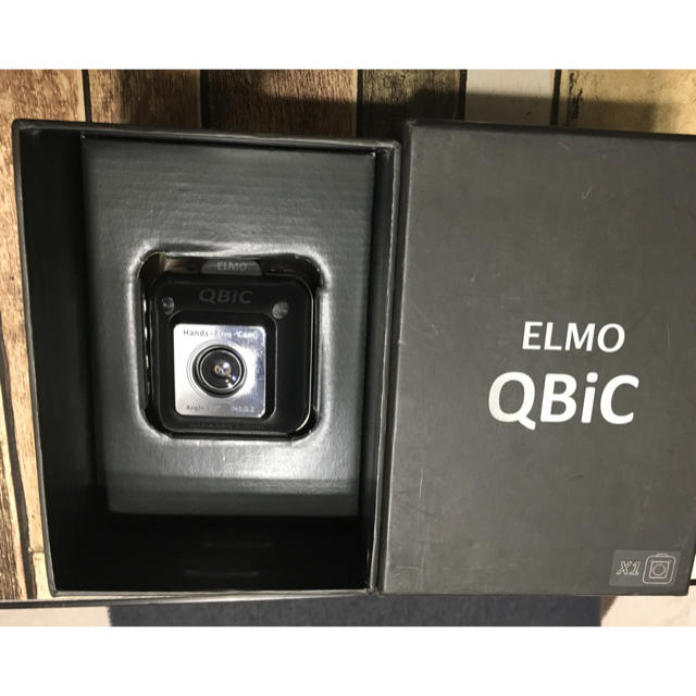 【アクションカメラ】ELMO QBIC X-1 スマホ/家電/カメラのカメラ(コンパクトデジタルカメラ)の商品写真