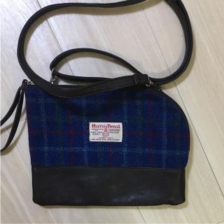 シマムラ(しまむら)の『美品』しまむら ハリスツィード♡2wayバッグ ショルダー&クラッチ(ショルダーバッグ)