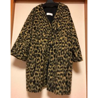 SLY 新品レオパードファーコート  moussyEMODA