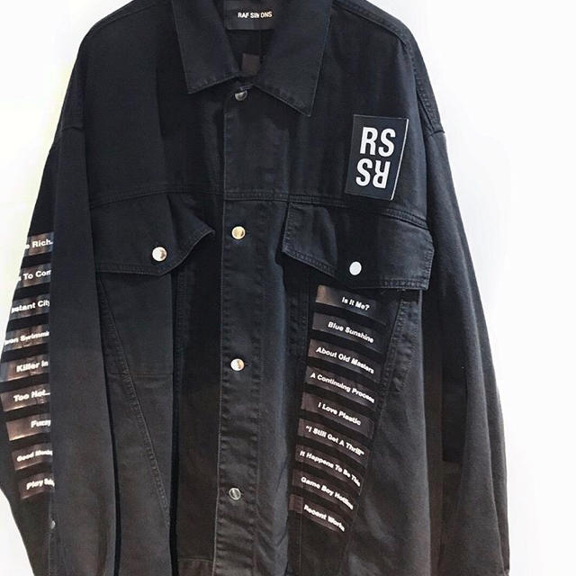 RAF SIMONS(ラフシモンズ)のraf simons new order デニムジャケット メンズのジャケット/アウター(Gジャン/デニムジャケット)の商品写真