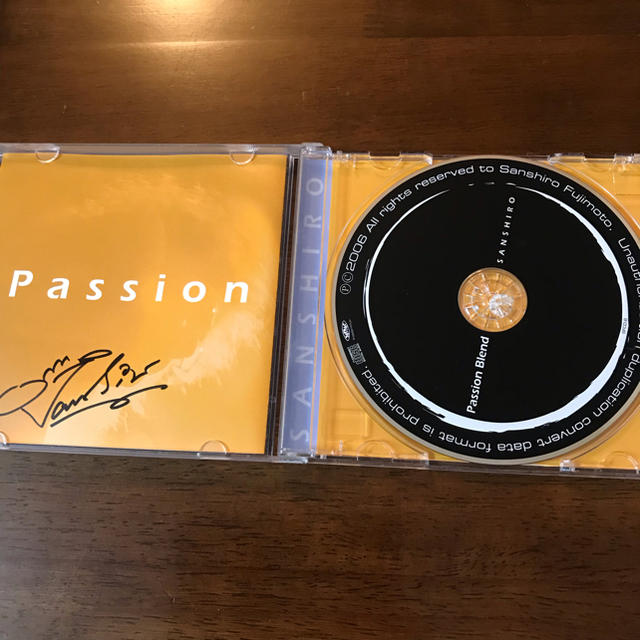 CD サンシロー 「 Passion Blend 」 管楽器 サキソフォン  楽器の管楽器(その他)の商品写真