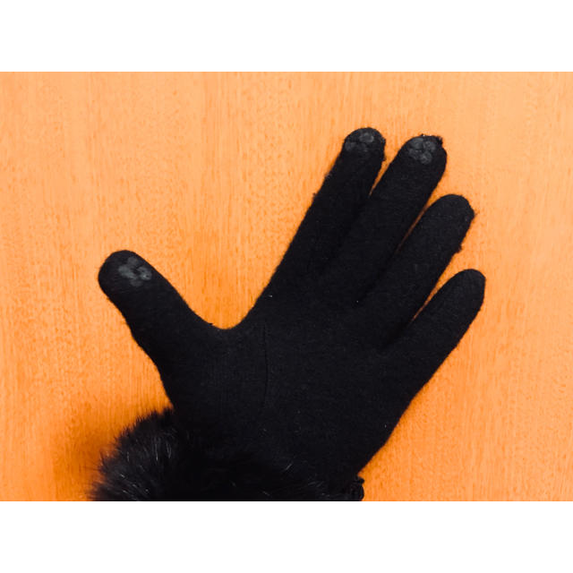 ANTEPRIMA(アンテプリマ)の【ふりる様専用】アンテプリマ 手袋 ブラック レディースのファッション小物(手袋)の商品写真