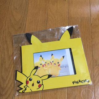 ポケモン ポケモン ピカチュウ写真立て 新品未開封 フォトフレーム の通販 ラクマ