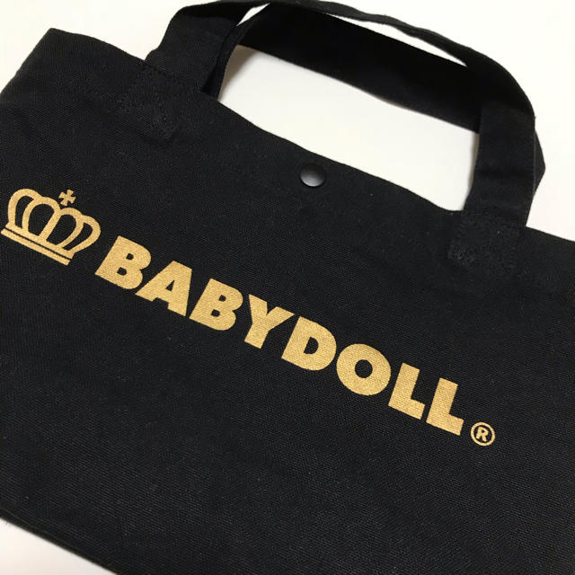 BABYDOLL(ベビードール)のBABY DOLL プレミアムカラー(ゴールド) トートバッグS キッズ/ベビー/マタニティのこども用バッグ(その他)の商品写真