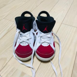 ナイキ(NIKE)のJordan6 ジョーダン キッズ カーマイン carmine (スニーカー)