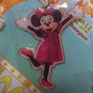 ディズニー(Disney)のミニー　キーチェーン(キャラクターグッズ)