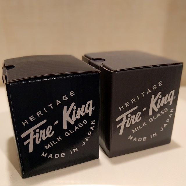 Fire-King(ファイヤーキング)のグラスマグフラグメント×FIREKING 207ml インテリア/住まい/日用品のキッチン/食器(グラス/カップ)の商品写真