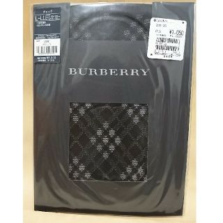 バーバリー(BURBERRY)の【新品】BURBERRY タイツ ブラック Ｌ～ＬＬ(タイツ/ストッキング)