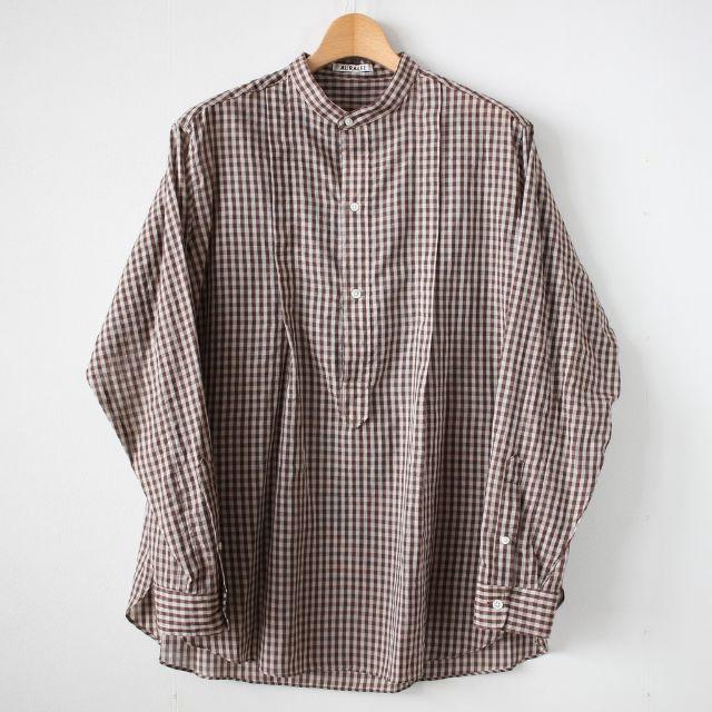 AURALEE CHECK BIG PULLOVER オーラリー  シャツ  メンズのトップス(シャツ)の商品写真