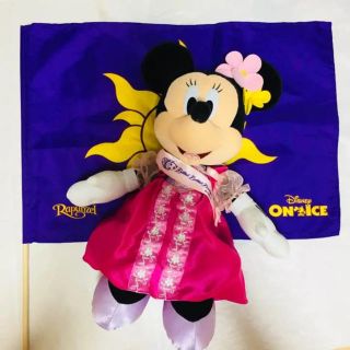 ディズニー(Disney)のラプンツェル ミニー ぬいぐるみ ディズニーランドホテル ディズニーオンアイス(ぬいぐるみ)