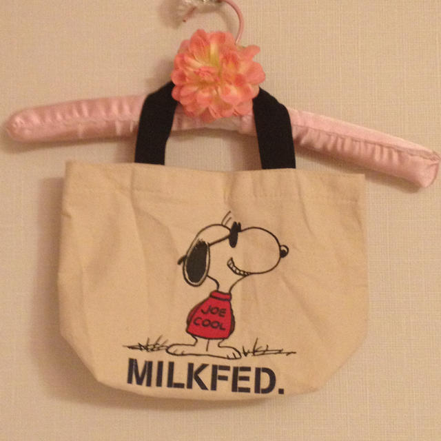 MILKFED.(ミルクフェド)のミルクフェド×スヌーピー レディースのバッグ(トートバッグ)の商品写真