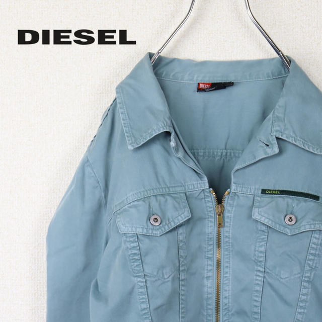 DIESEL(ディーゼル)の古着 ディーゼル ショート丈 ジャケット DIESEL レディースのジャケット/アウター(ブルゾン)の商品写真