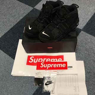 シュプリーム(Supreme)の27.0 Supreme nike air more uptempo(スニーカー)