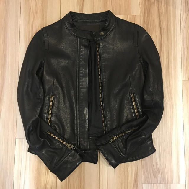 Alexander McQueenレースアップ 編み上げ コットン ライダース Alexander McQueenレースアップ 編み上げ コットン ライダース