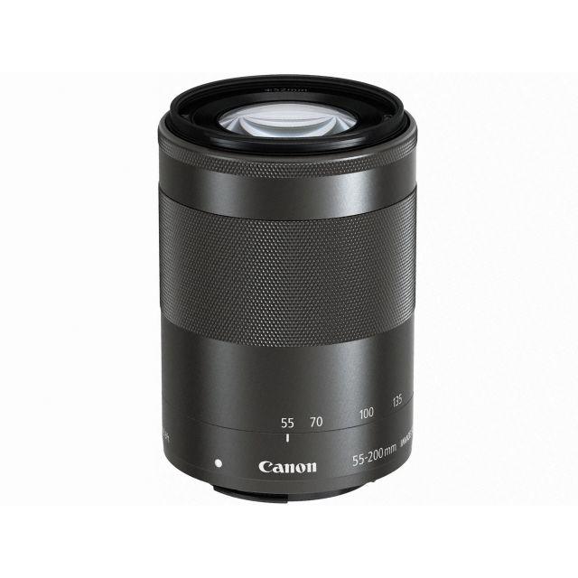 レンズ(ズーム)新品 Canon EF-M55-200mm F4.5-6.3 IS STM 黒